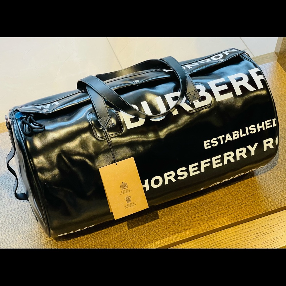 Burberry Horseferry Leather Duffle